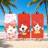 Полотенце Yo-Kai Watch, Микрофибра, Пляжное полотенце, Быстросохнущее, Без песка, Ультратонкое волокно, Супермягкое.