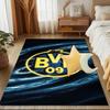 Borussia dortmund Rug Game Carpet, Floor Mat for Bedroom Living Room Entryway Rug, Home Decor Idea Gift for Christmas birthday
