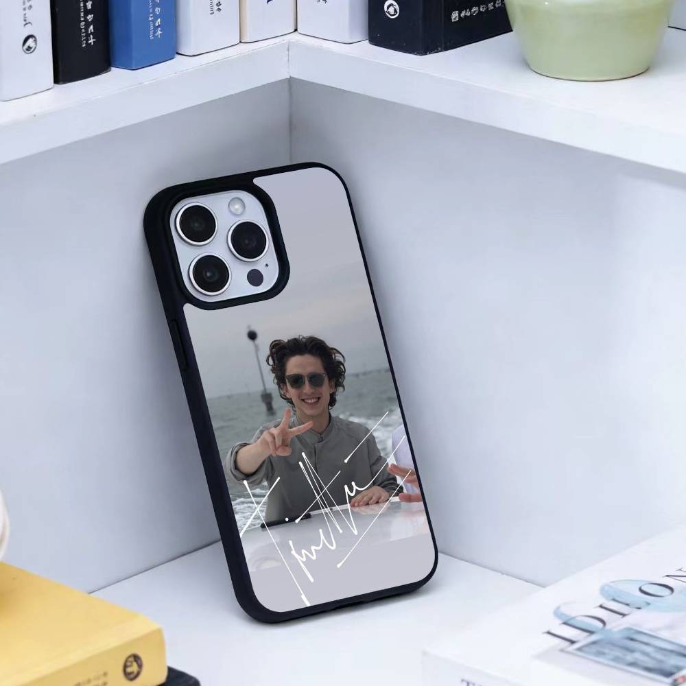 Чехол для телефона J-Timothee Chalamet для iPhone 17, 16, 15, 14, 13 Plus, Pro Max, магнитный, для беспроводной зарядки Magsafe