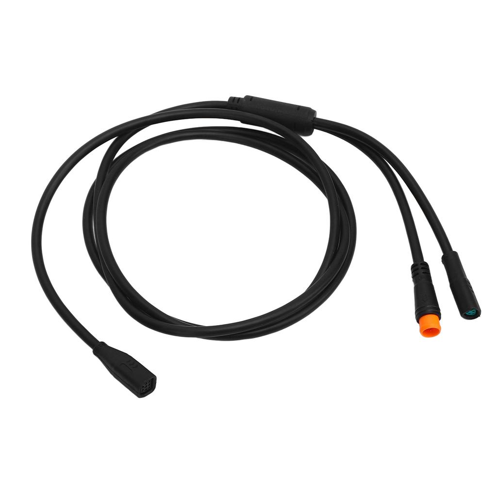 Электрический велосипед 1T2 удлинительный кабель для подключения двигателя к дисплею счетчика средний двигатель Y-разветвитель кабель для