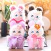 15cm Cute Animal Plush Keychain with Vinyl Doll for Backpack School Bag Pendant Soft Ornament for Child