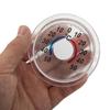 Round Plastic Door and Window Thermometer Pointer Type Cold and Heat