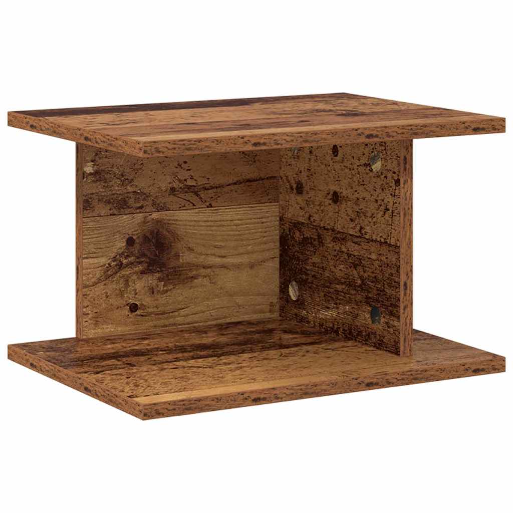 Nightstand Reclaimed Wood Look 40 x 30 x 25 cm Engineered Wood