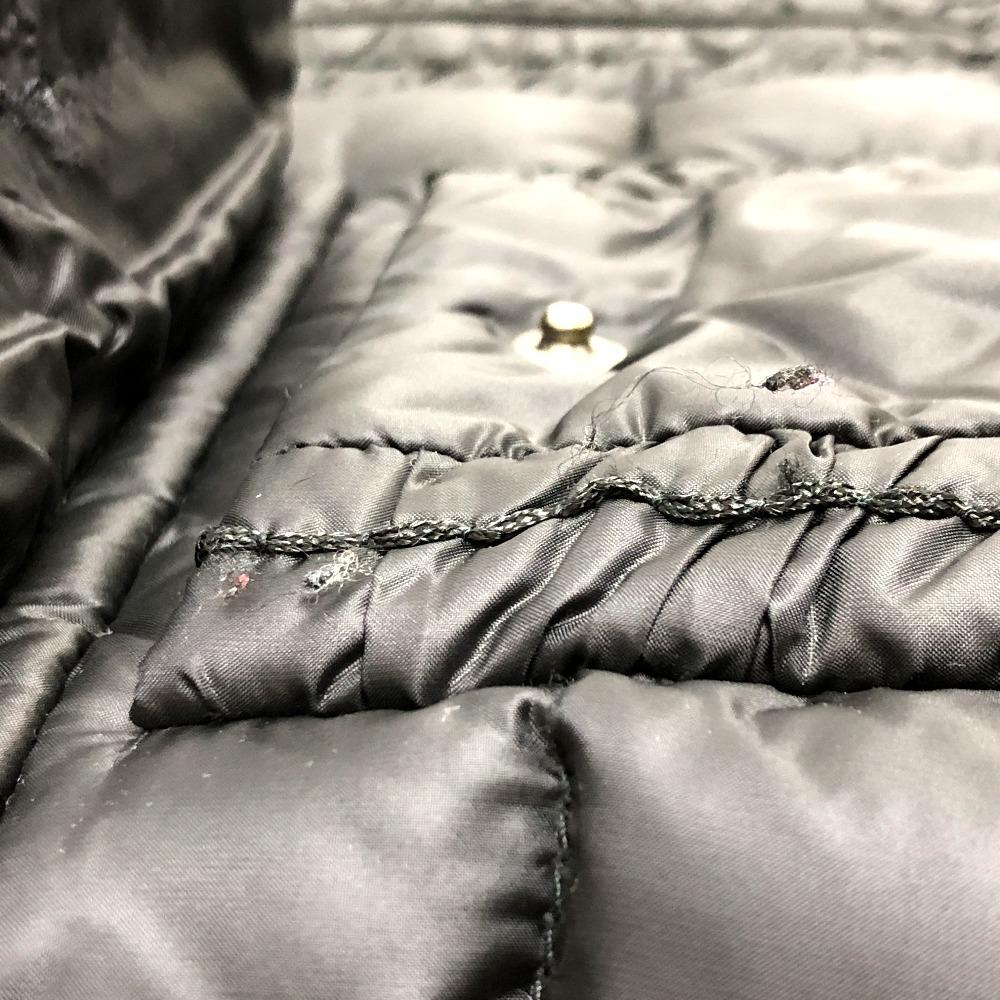 MONCLER logo Long Down Jacket Apparel Down jacket Nylon Black
