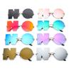 Новые Party Люкс Streetwear Очки UV400 Женские Солнцезащитные Очки Тренд Буква NO Солнцезащитные Очки Женские Солнечные Очки