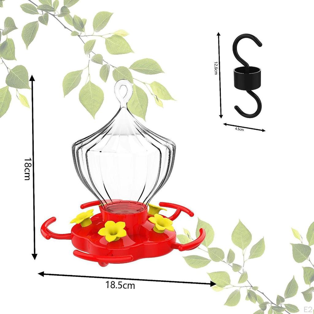 Hummingbird Feeders,Bird Water Feeder Petals Decorated Bird Feeder,Bird Dispenser,Garden