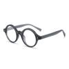 TR90 Anti Blue Rays Round Prescription Glasses For Man Nearsighted Leopard Glasses Frame Prescription Spectacles 0 -0.5 To -6.0