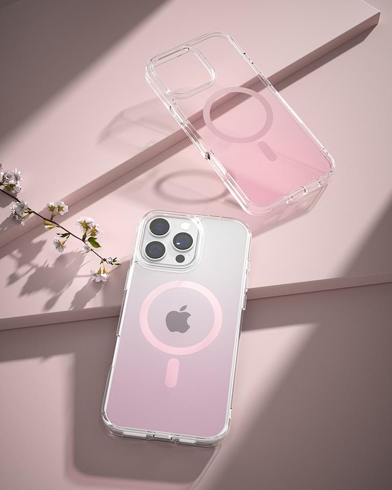 Иридиевый чехол с дофаминовым градиентом для iPhone 17 Pro Max/16 Модный защитный чехол