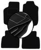 Комплект велюровых напольных ковриков для: Saab 9-5 I Y3SE седан, универсал (1997-2005 гг.)