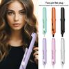 USB Curling Iron 2-in-1 Hair Curler Portable Electric Splint  Hair Styling