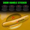 Car Door Bowl Handle Protector Stickers Transparent Anti-scratch Film For Mitsubishi 9 Ralliart EX ASX L200 Colt Outlander Cross