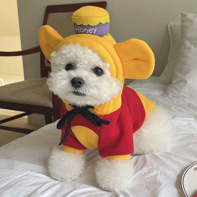 Одежда для домашних животных, одежда для щенков, Тедди/померанский шпиц, маленькая собака, осенне-зимняя осенняя одежда, одежда для четвероногих домашних животных