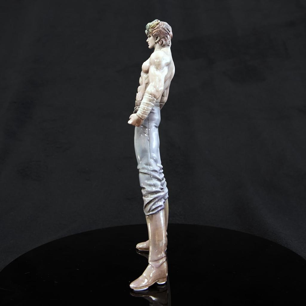 Fist of the North Star Kenshiro Soft Vinyl Kit Reprint Edition Scale Soft Vinyl Unpainted Assembly Kit 1/8 1/8