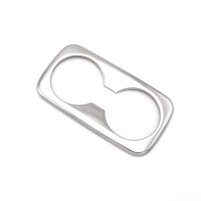 Автомобильные аксессуары для Hyundai Tucson NX4 2022 2023, задняя часть сиденья из нержавеющей стали, держатель для стакана с водой, крышка, рамка, отделка панели