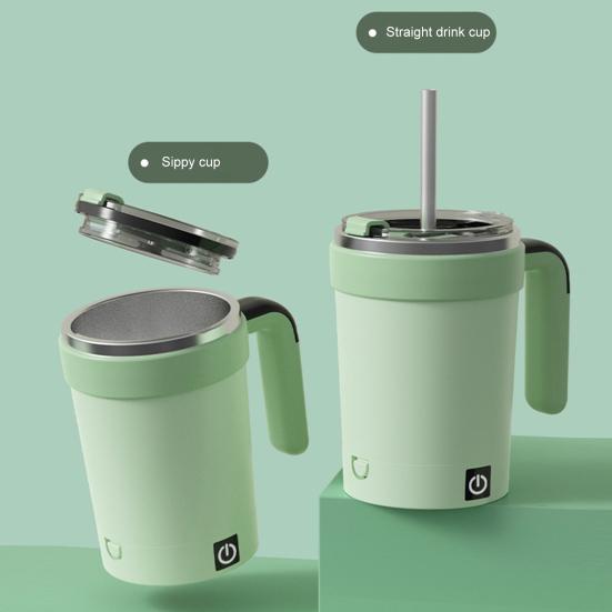 Автоматическая чашка для перемешивания 380 мл Электрический магнитный миксер кружка для кофе из нержавеющей стали