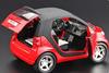 Car Model Diecast Toy Sound Light Vehicle Collection Kids Pull Back For Smart ForTwo 132