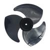 D hole Mount Fan Blade for Turbo Floor Fan PVC 3-Blade Air Circulation Replacement Compatible with Common Models