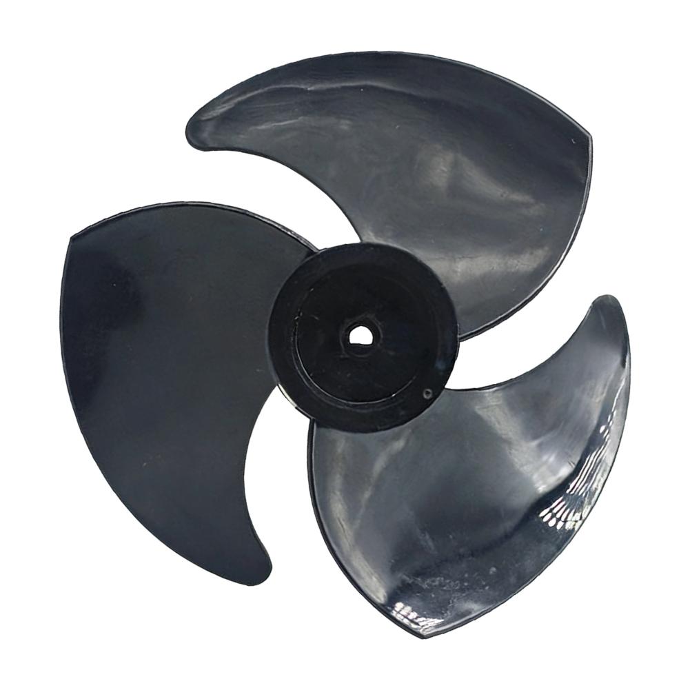 D hole Mount Fan Blade for Turbo Floor Fan PVC 3-Blade Air Circulation Replacement Compatible with Common Models