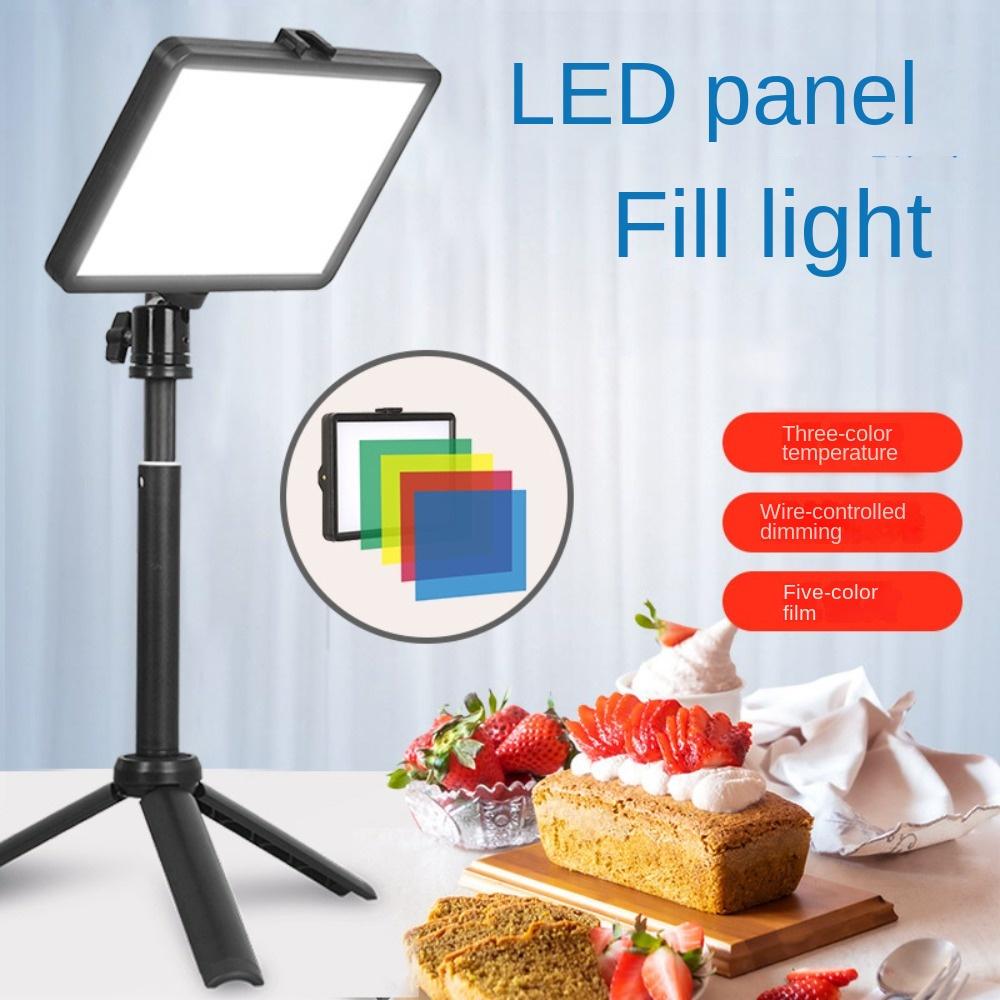 Светодиодная лампа для потоковой передачи видео, дополнительный свет, съемный светильник для селфи-бьюти