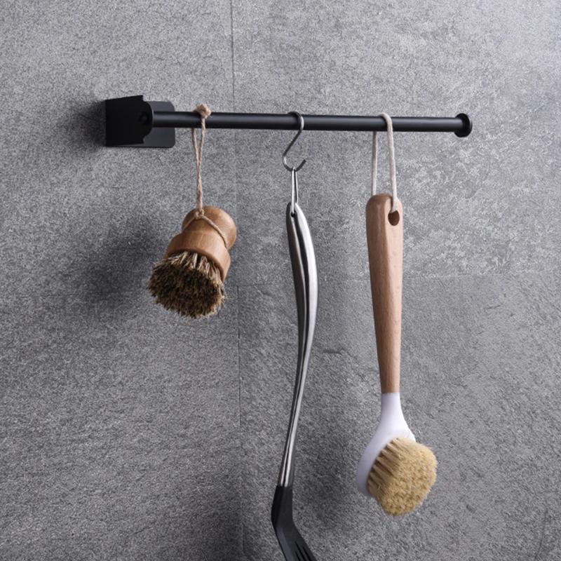 Самоклеящийся держатель для туалетной бумаги, настенное крепление, без перфорации, диспенсер для рулонов полотенец из нержавеющей стали для ванной комнаты и кухни