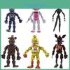 Высококачественный набор из 6 мини-фигурок Fnaf Five Nights At Freddy's, игрушка-украшение