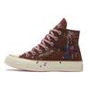 Bandulu X Chuck 70 High Paint Splatter - Cappuccino Base Unisex Sneakers Brown 169909C
