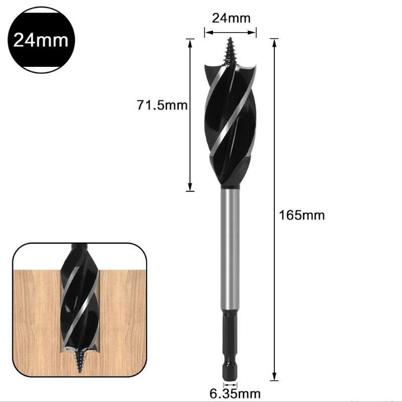 Twist Drill Bit Wood Fast Cut Auger Carpenter Joiner Tool Drill Bit For Wood Cut Suit for Woodworking