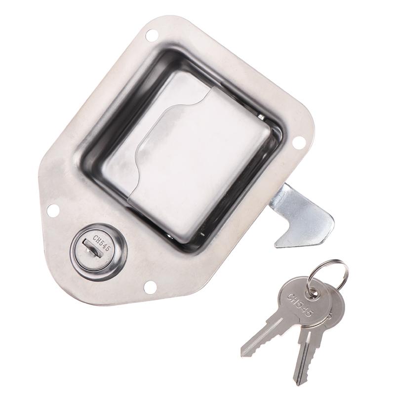 Защелка для ящика для инструментов грузовика, сменная ручка из нержавеющей стали для ящика для инструментов с ключами для грузовика