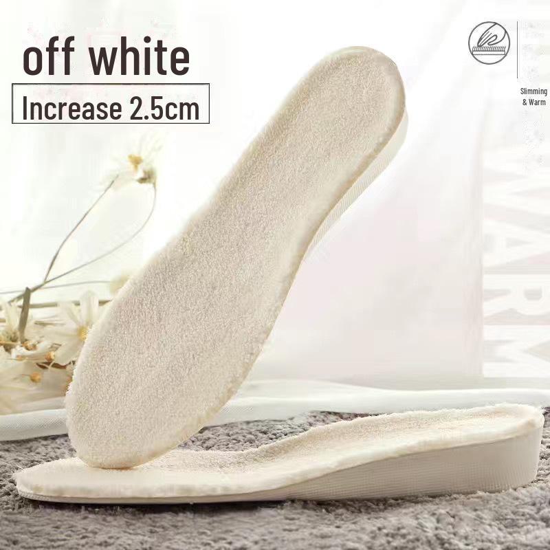 Unisex Winter Velvet Height-Increasing Insoles for Snow & Martin Boots