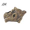 Small Decorative Planters for Gifts Resin Tree Stump Flowerpot Succulents Plants, Imitation Wood Grain Planter Modern Desk Office Indoor Home