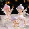 Practical Angel Figurine Colorfast 3 Styles Sleep Gesture