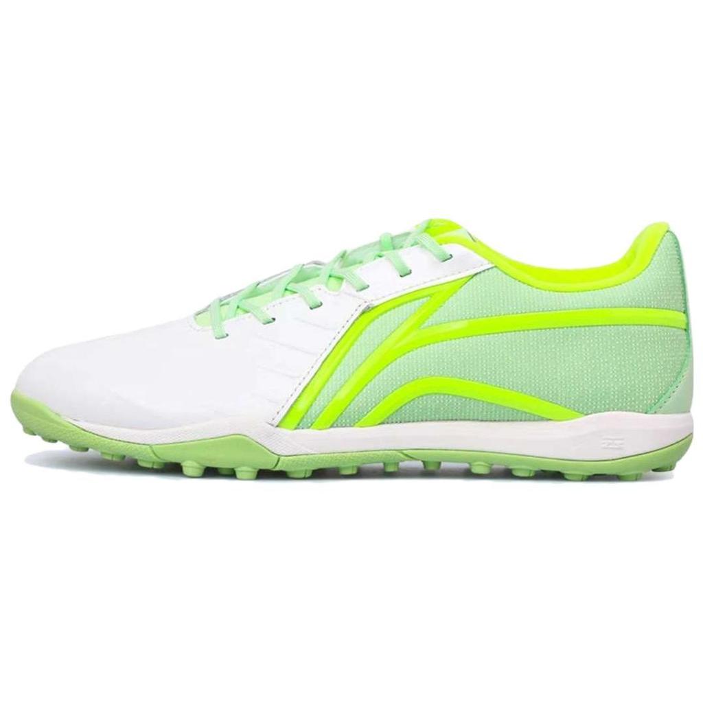 Li-Ning Synthetic Leather AG Artificial Turf Shock Absorbing Non-Slip Durable Football Shoes Men Football Shoes Sky-Green ASTT015-1