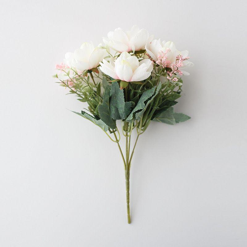 Изысканный букет из искусственных шелковых орхидей, идеально подходящий для свадьбы и домашнего декора