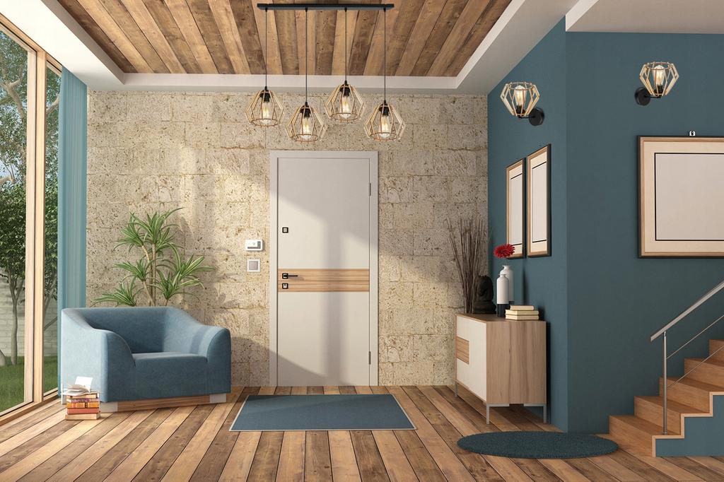 MODERN UNIQUE WOODEN LED WALL LAMP