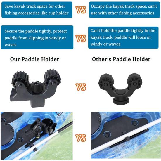 Крепежный кронштейн для весла Прочный, устойчивый к царапинам, регулируемый, противоскользящий, фиксированные весла, каноэ, каяк, кронштейн для гусеницы, водные виды спорта