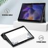 Case For Samsung Galaxy Tab A8 2021 PU Flip Tri-Fold Magnetic PU Leather Stand Cover For Samsung Tab A8 10.5 SM-X200/SM-X205 Tablet Case Funda