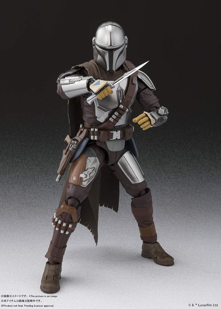 TAMASHII NATIONS Star Wars The Mandalorian The 150mm Painted Movable Figure S.H.Figuarts (Beskar Armor) (STAR WARS Mandalorian) Approx. ABS&PVC&Cloth