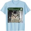 There is Motion At Your Front Door Funny Cat Motion Meme T-Shirt