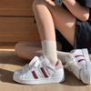 Shell Head Board Shoes Women's 2025 Autumn New Platform White Shoes Student Versatile Casual Soft-soled Sports Shoes