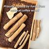 1 шт. Натуральная палочка для жевания из кофейного дерева для собак, прочная чистящая зубы молярная игрушка для домашних животных, маленьких и крупных собак, снятие стресса, прорезывание зубов