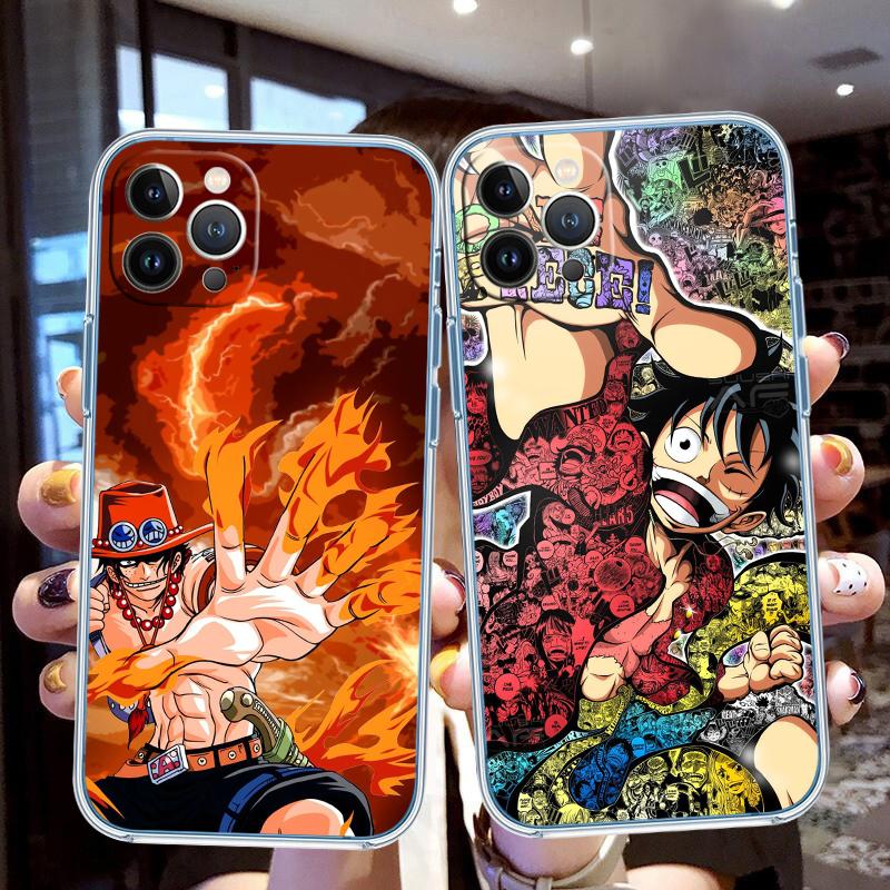 One Piece ACE Sabo Luffy Phone Case for LG K22 K30 K40 K40S K41 K42 K50 K50S K51 K51S K52 K61 K62 K71 K92 Q60 Q61 V40 V50 V60