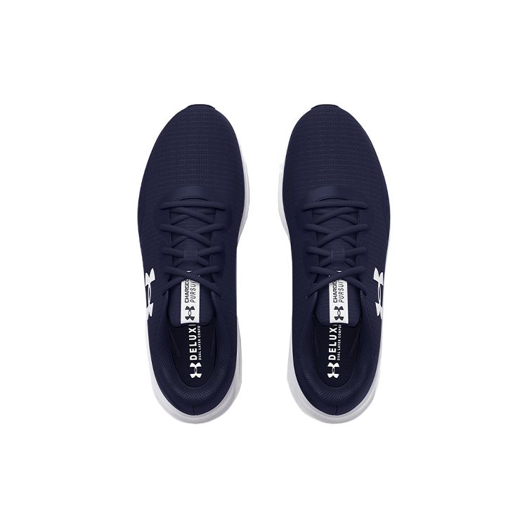 Under Armour Мужские кроссовки Charged Pursuit 3 Tech Midnight Navy Blue White 3025424-400
