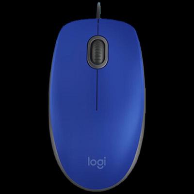 Проводная бесшумная офисная мышь Logitech M110