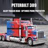 Prime Prototype Alloy Trailer Head Car Model Diecasts Toy With Sound and Light Vehicles Toys For Kids