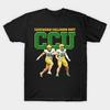 Мужская черная футболка с принтом Oregon-Ducks-Caucasian-Collision-Unit Печать на трансферной бумаге без вырезания Хлопковая футболка