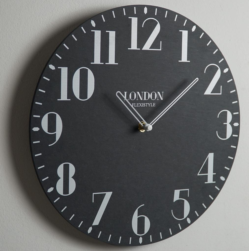 London Retro Wall Clock 30cm
