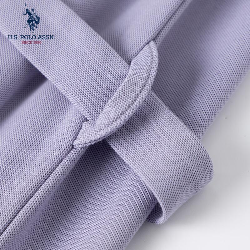 U.S. Polo Assn. Женское поло-платье с коротким рукавом