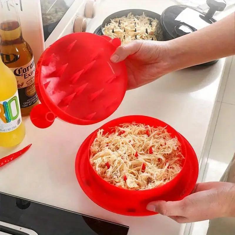 Измельчитель курицы, Измельчитель куриного мяса, Ручной моющийся измельчитель мяса, Многоразовая мясорубка для говядины, Творческий измельчитель курицы, Измельчитель говядины