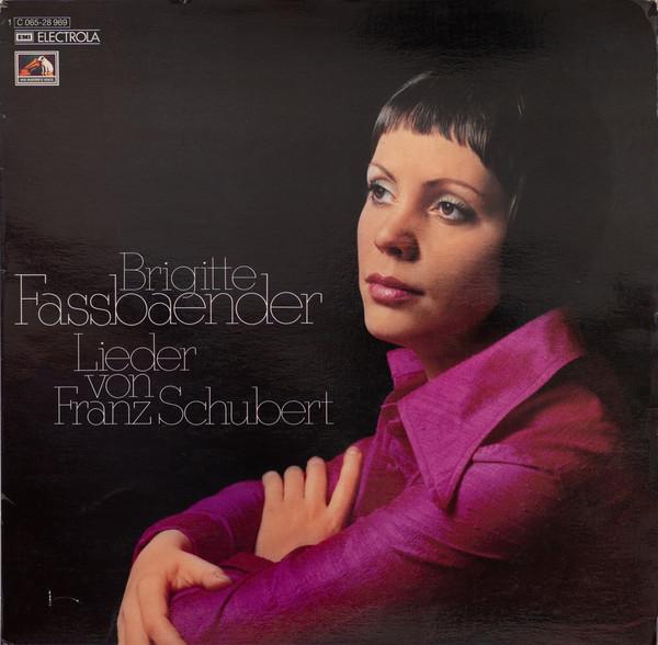 Виниловая пластинка BRIGITTE FASSBAENDER FRANZ SCHUBER Lieder Von Franz Schubert 1C06528969 EMI Electrola 1974 Германия Классика Б/у
