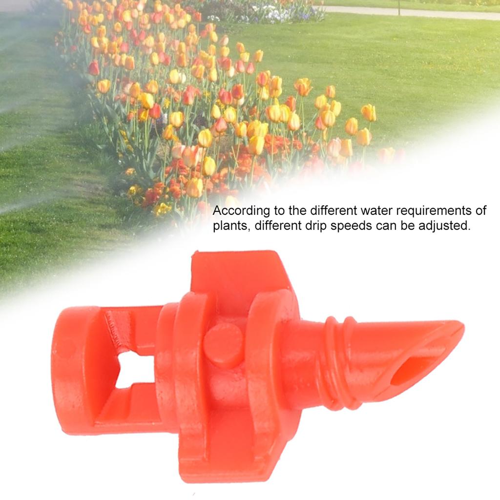 100Pcs 360 Degrees Micro Garden Water Sprayer Misting Nozzle Refraction Atomize Sprinkler